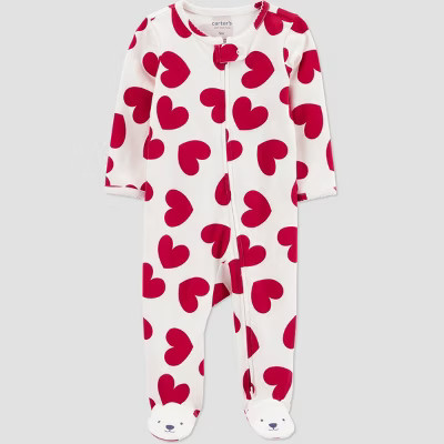 Carter's Just One You® Baby Valentine's Day Heart Sleep N' Play - Cream 9M | Target