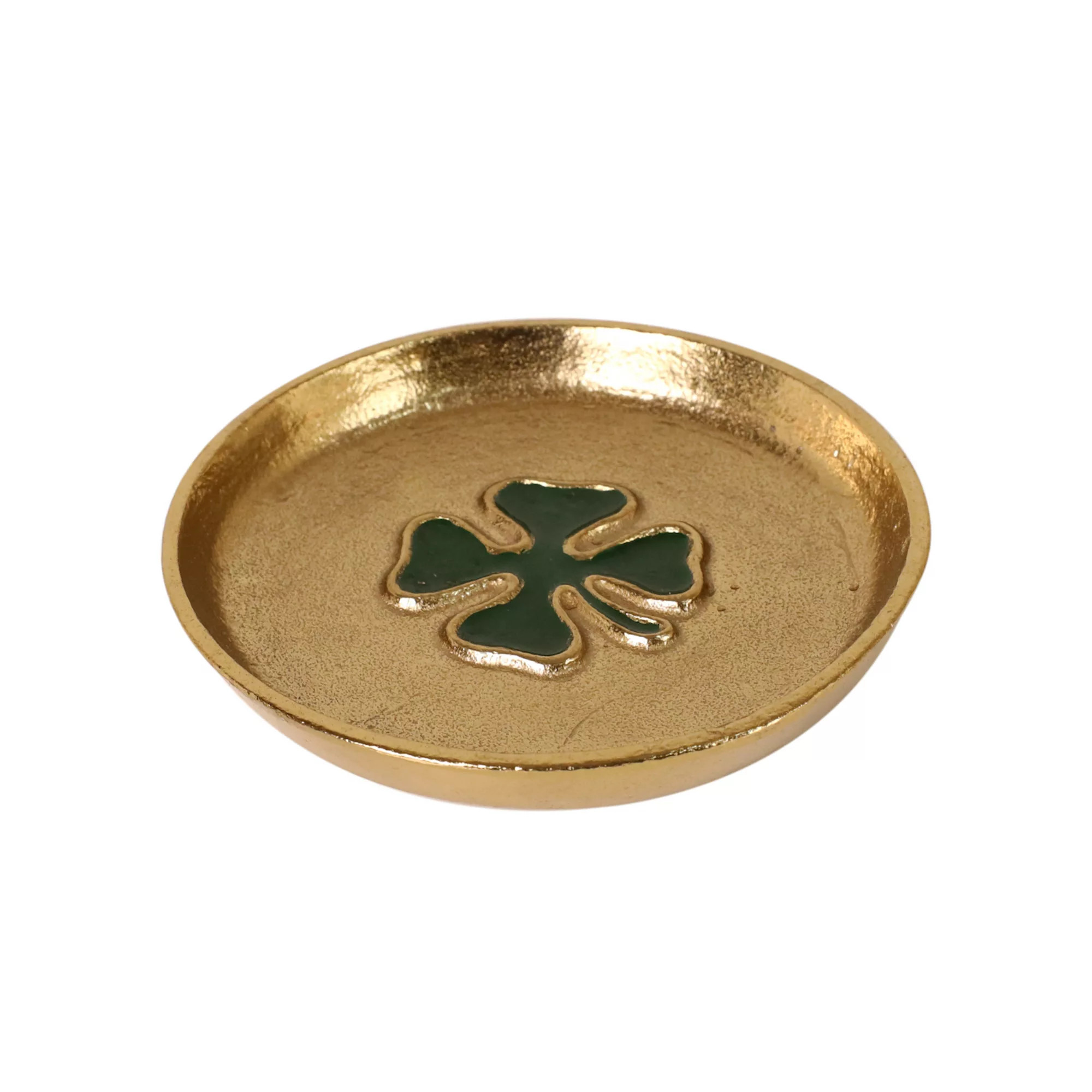 Celebrate Together™ St. Patrick's Day Green Shamrock Metal Trinket Tray Table Decor | Kohl's