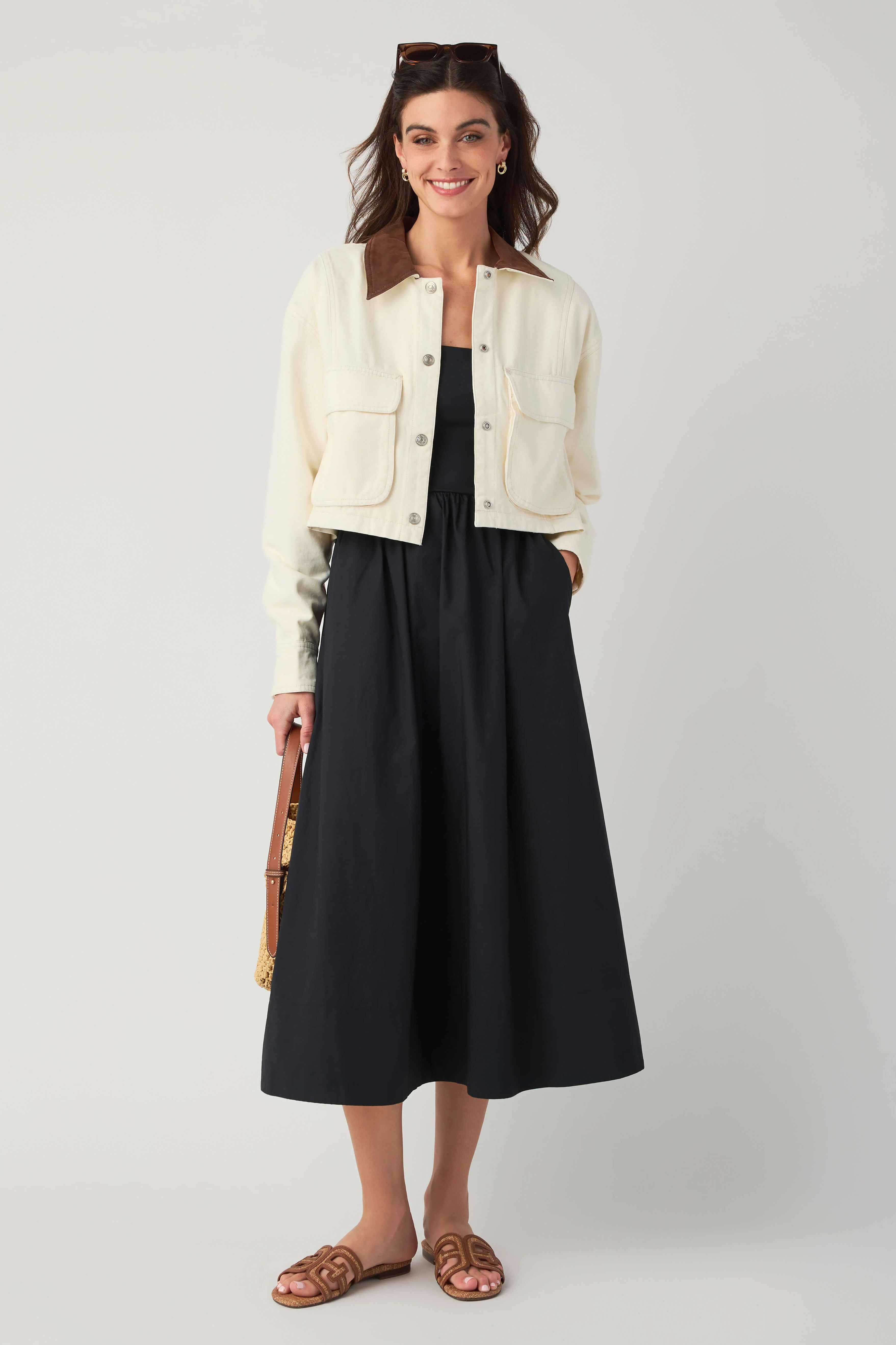 Z Supply Sunsought Strapless Midi Dress | Social Threads