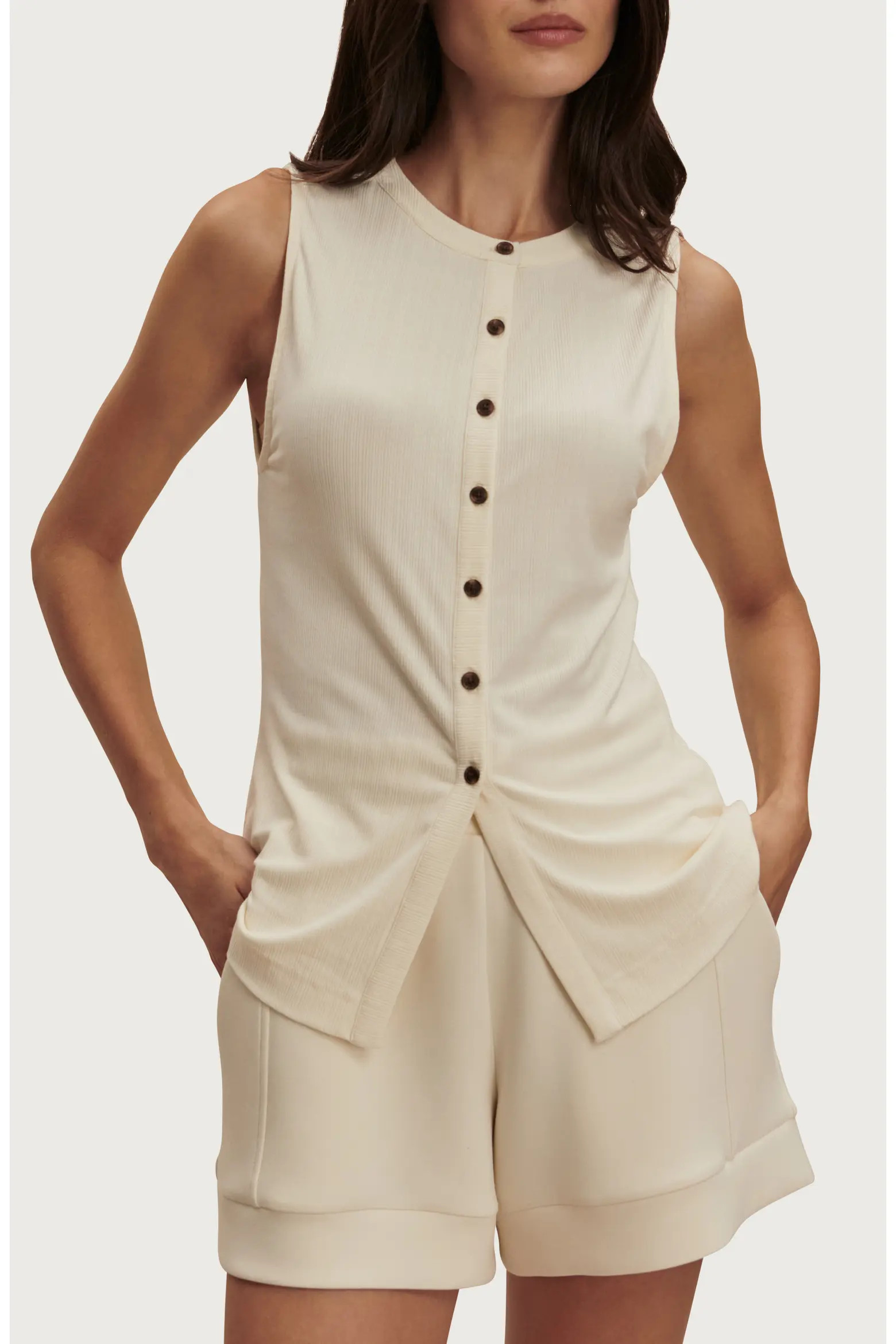 Latia Button-Up Tank (Women) | Nordstrom | Nordstrom