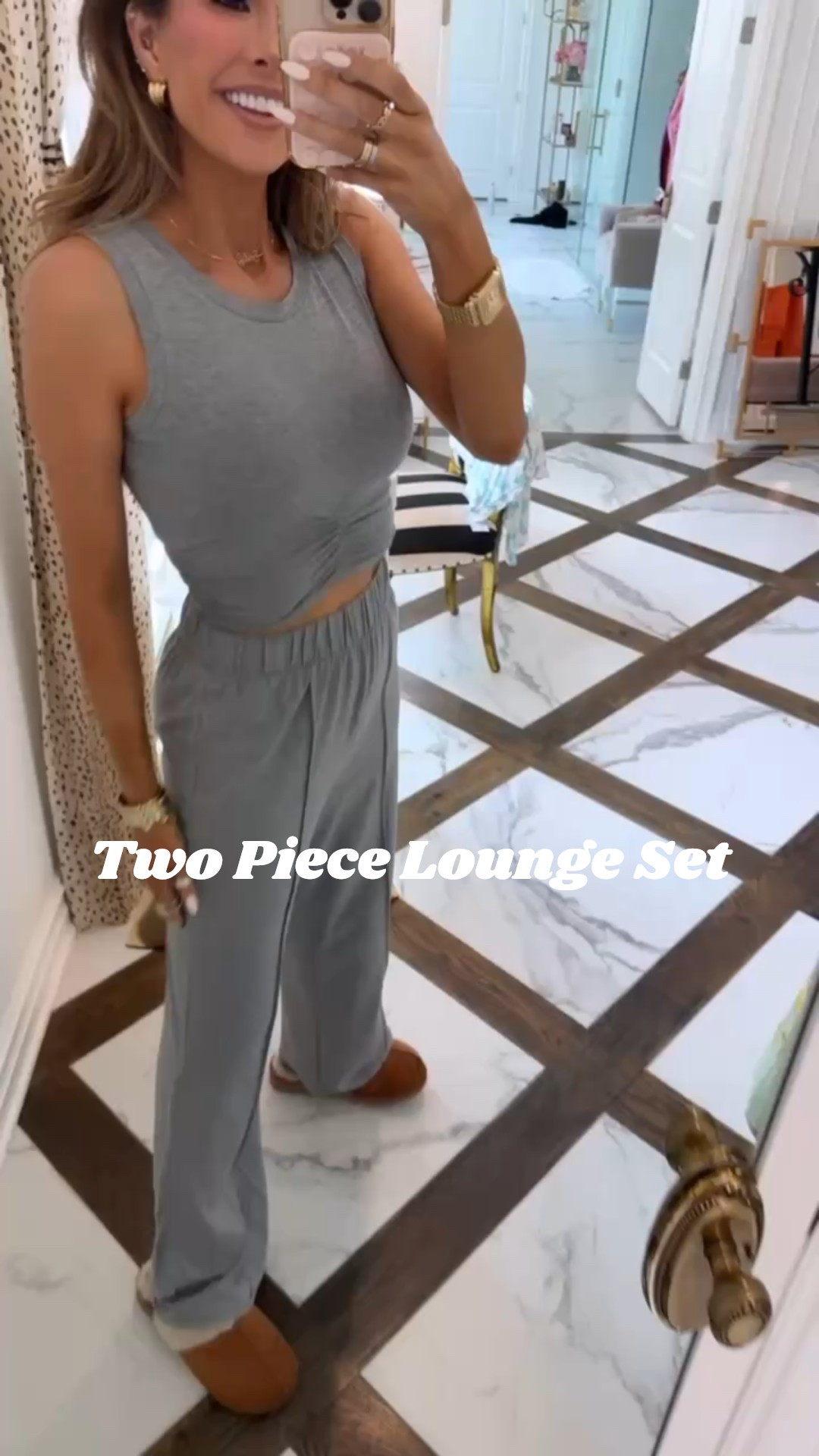 Wearing a size small in this two-piece lounge set! 

Nordstrom Sale, Nordstrom Finds, Nordstrom Shoes, Nordstrom Jewelry, Sneakers, Travel Outfits, Athleisure, Makeup, Matching sets, Emily Ann Gemma

#LTKStyleTip #LTKSaleAlert