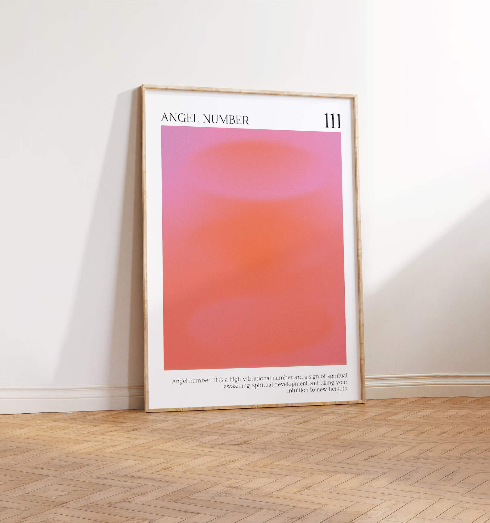 Angel Number 111 Printable Wall Art, Spiritual Art Print, Gradient Poster Art, INSTANT DIGITAL DO... | Etsy (UK)