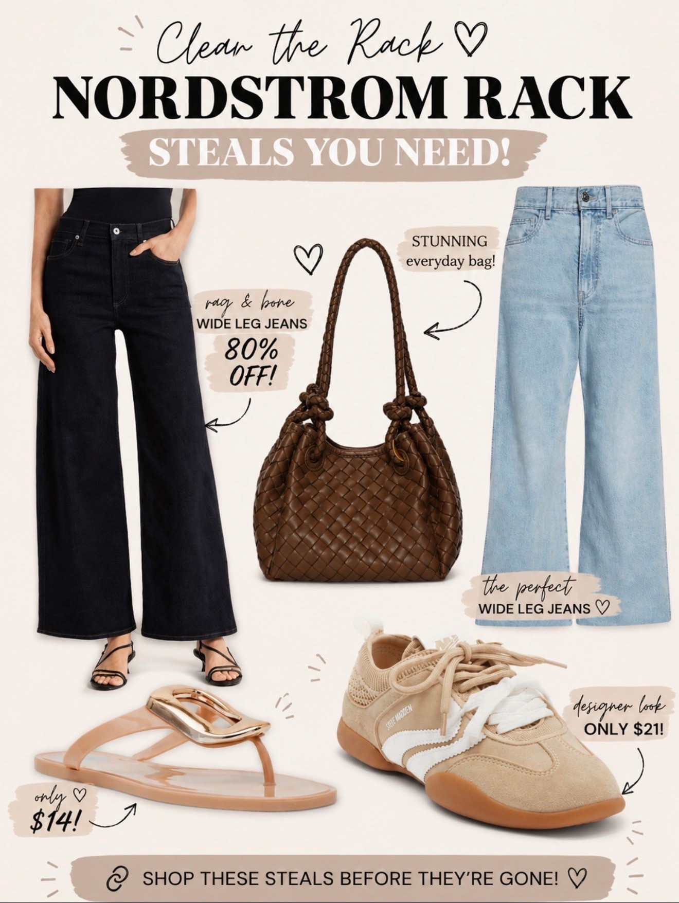 Nordstrom Rack clear the rack major sales 🙌🏻 @nordstromrack #nordstromrackpartner #rackscore

#LTKootd #LTKOver40 #LTKSaleAlert