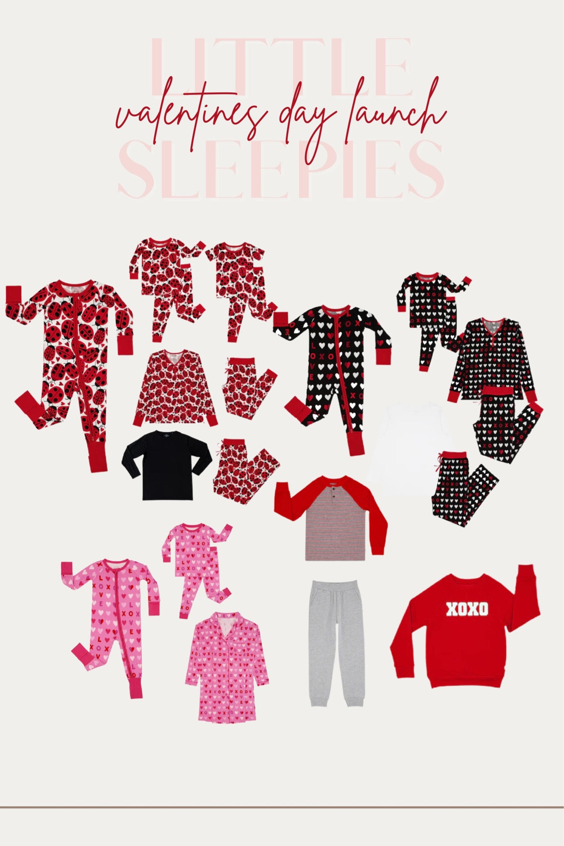 Valentine’s Day little sleepies launch is everything!! 🩷🩷🩷