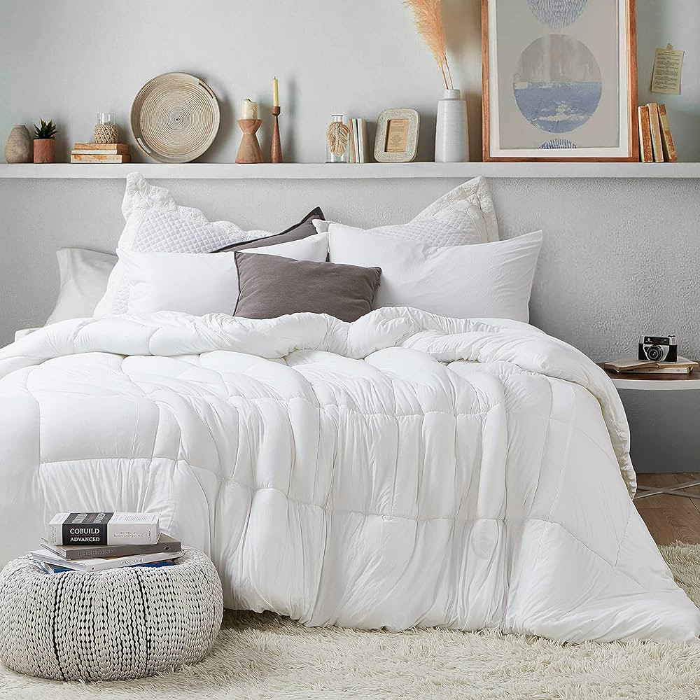 Byourbed Summertime - Coma Inducer® Oversized King Comforter - Cloud Dancer - White | Amazon (US)