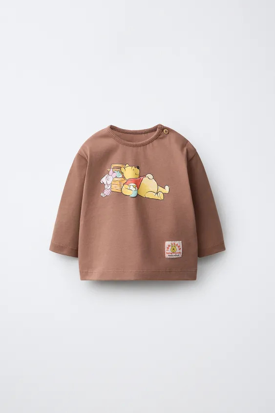 WINNIE THE POOH \u00a9 DISNEY PRINT T-SHIRT | Zara US
