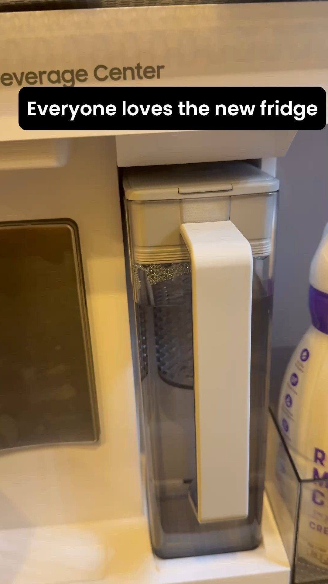 It’s so good! We are obsessed with our new fridge  

#LTKFamily #LTKHome