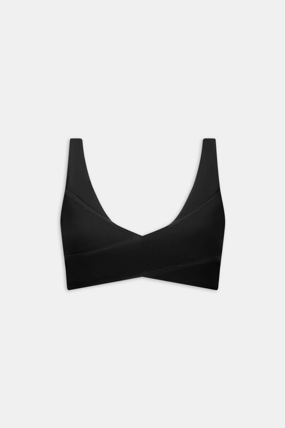 DayFlex Wrap Front Sports Bra - Shadow Black | TALA (UK)