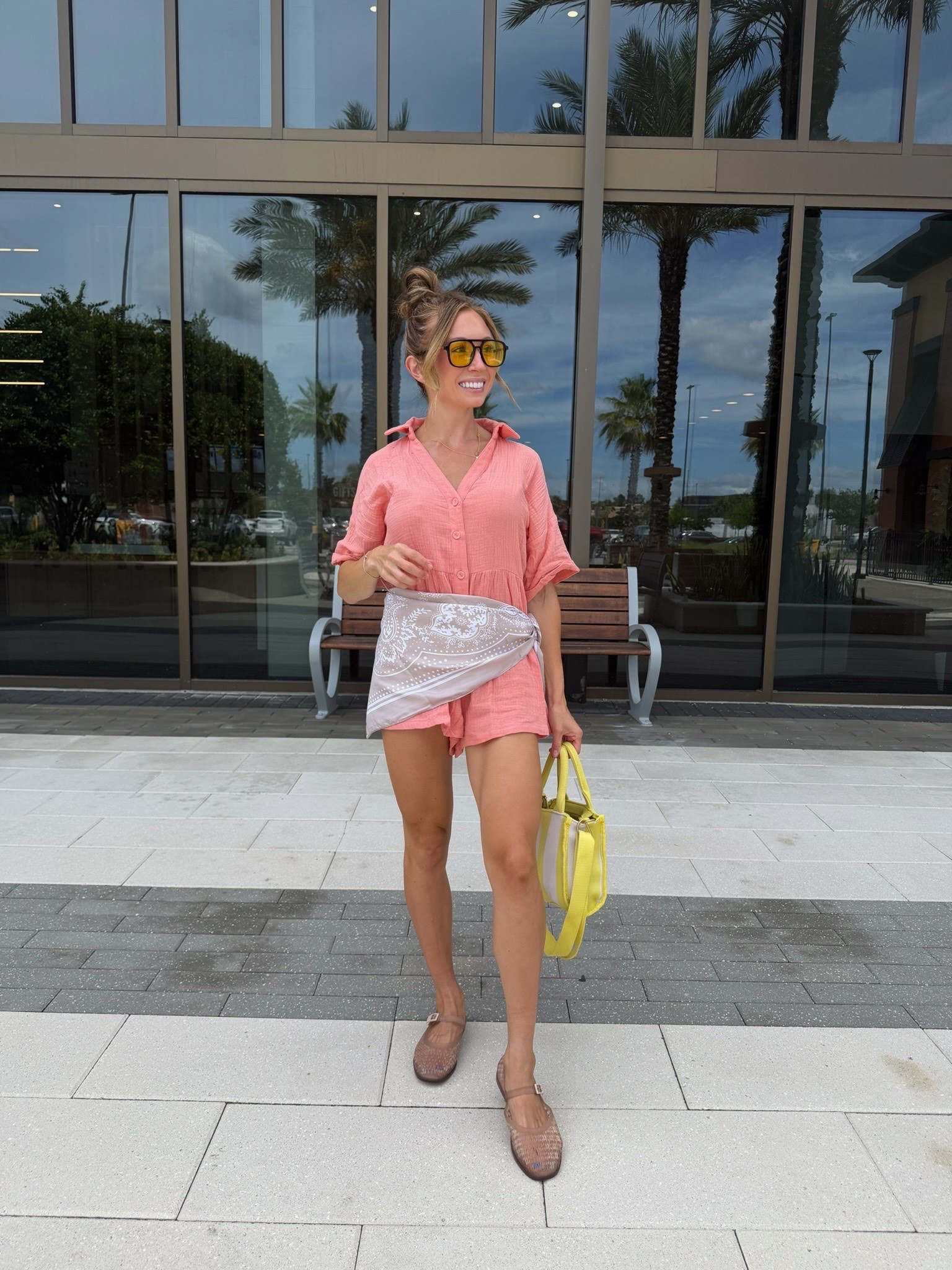 I am obsessed with this romper and banana trend!! Wearing XS 
#SummerOutfit #VacationOutfit ￼￼

#LTKootd #LTKSeasonal #LTKHome