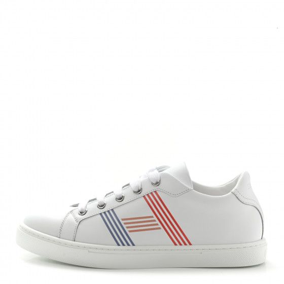 HERMES

Calfskin Womens Advantage Sneakers 36 White Multicolor | Fashionphile