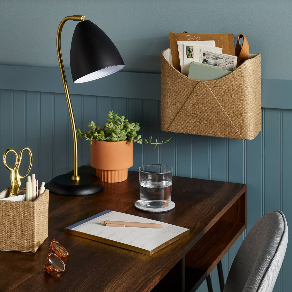 52 Page Special Rule Undated Weekly Menu Planner Blue Top - Threshold™: Recycled Paper Journal ... | Target