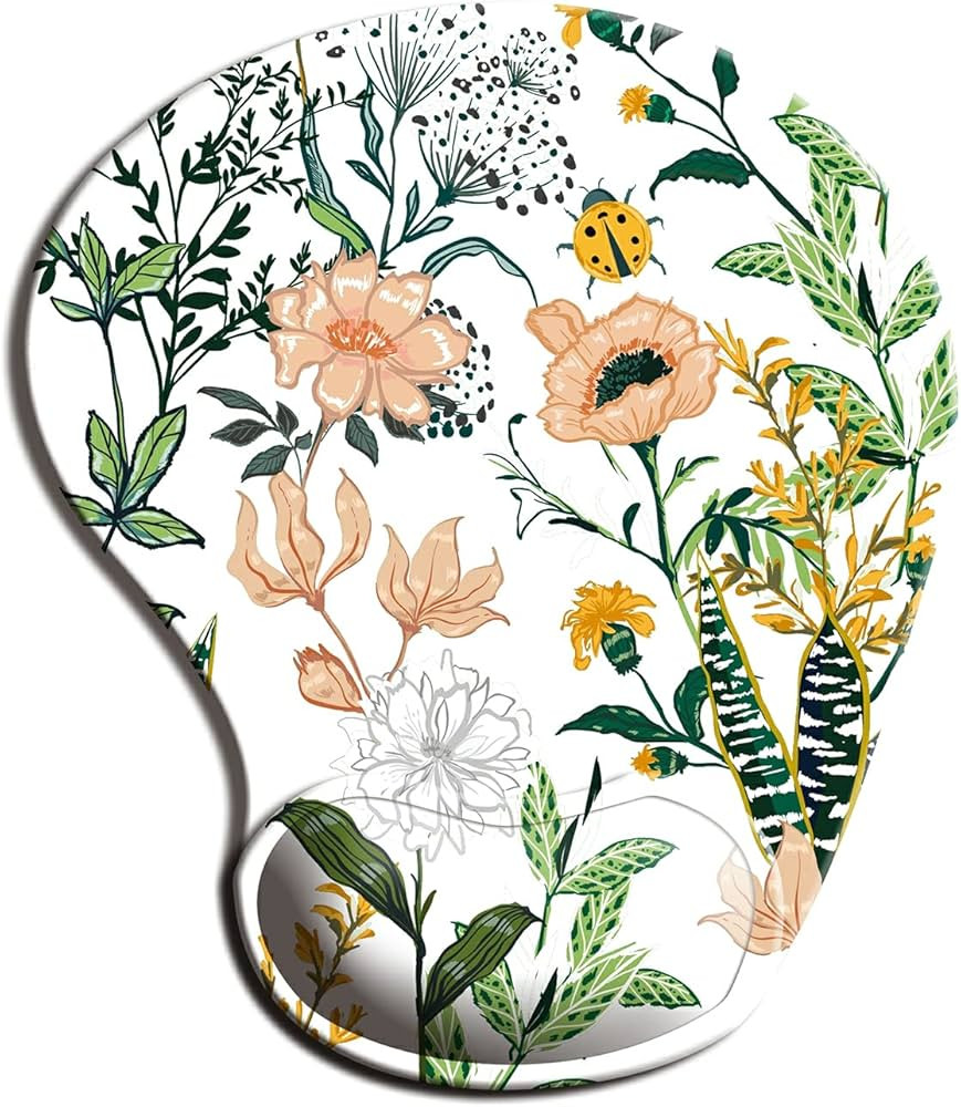 Dooke Ergonomic Mouse Pad with Wrist Support, Cute Mouse Pads with Non-Slip PU Base for Home Offi... | Amazon (US)