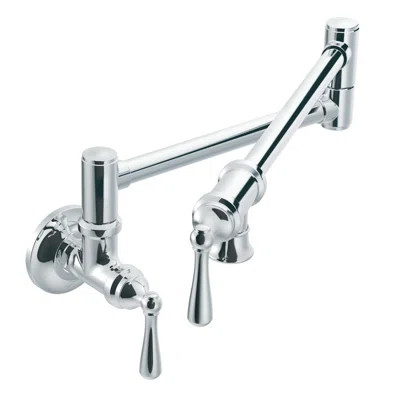 Traditional Swing Arm Pot Filler Finish: Chrome | Wayfair North America