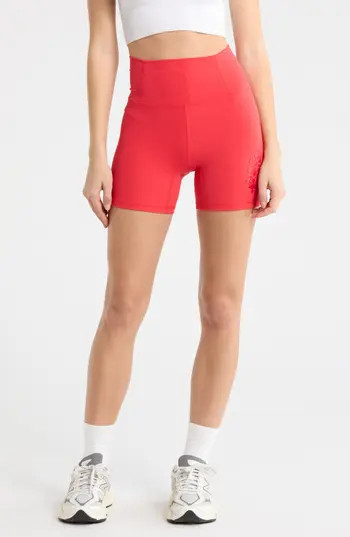 Free People Never Better Logo Bike Shorts in Victory Red at Nordstrom Rack, Size Small | Nordstrom Rack