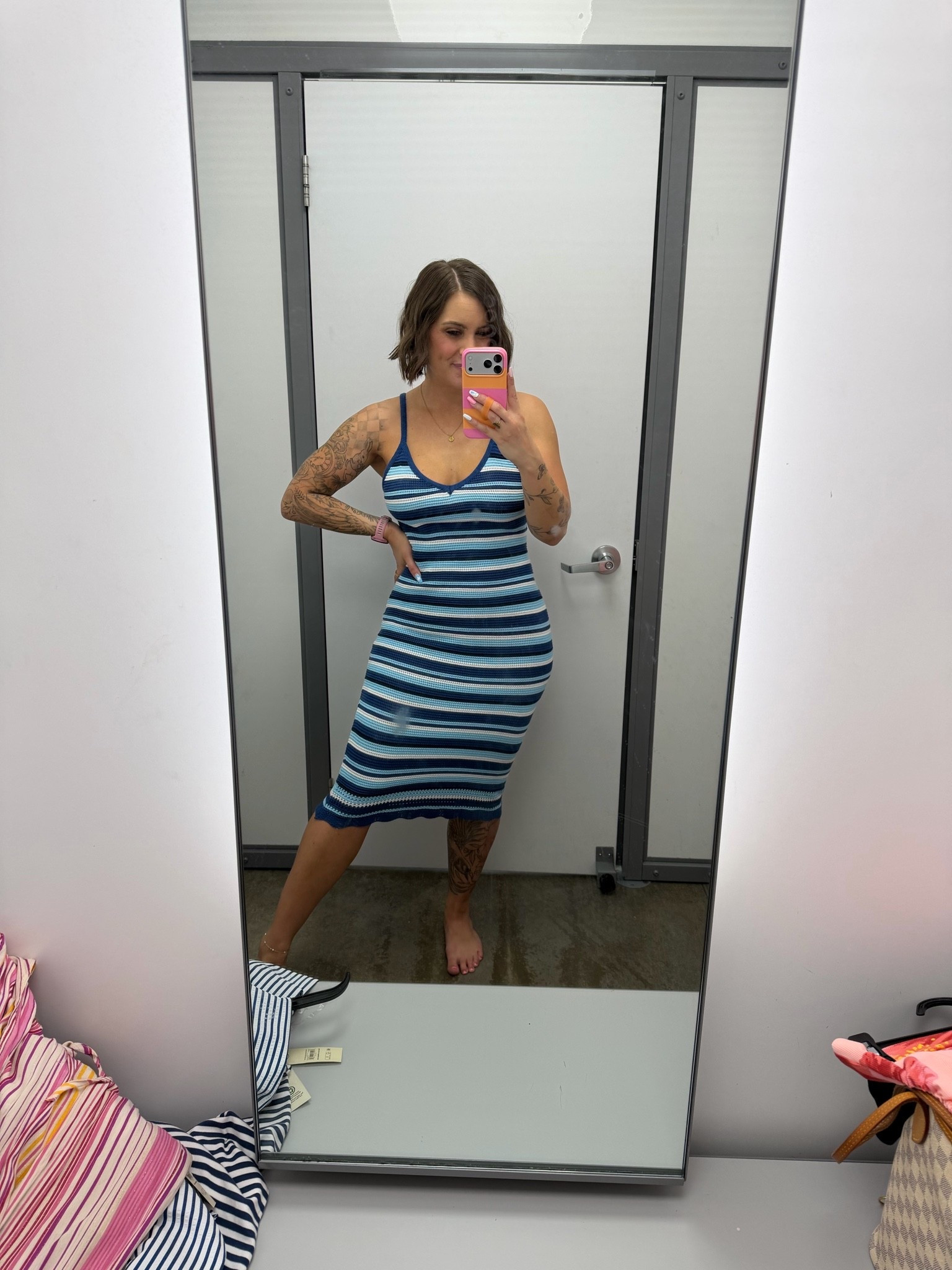 Such a fun knit dress. Great for the beach or a cruise. Wear it as a dress or even throw it over a swim suit. I’m wearing a small. Comes in a beige color as well.

#LTKSeasonal #LTKSwim #LTKTravel