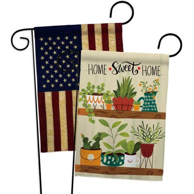 Group Plants 2-Sided Polyester 19 x 13 in. Garden Flag | Wayfair North America