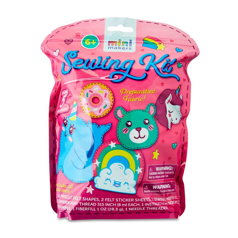 Easter Mini Makers Sewing Arts & Crafts Kit, by Way To Celebrate | Walmart (US)