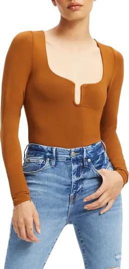 U-Ring Long Sleeve Bodysuit | Nordstrom