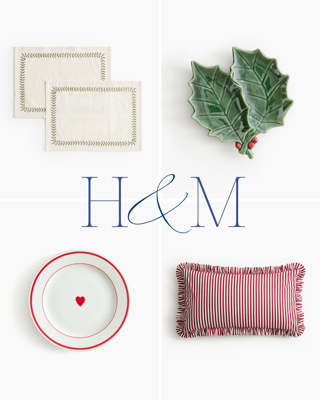 Festive and timeless finds from H&M Home to refresh your holiday decor and table setting. From cozy pillows to chic glassware, these seasonal touches bring effortless charm to your space.

holiday home decor, christmas tableware, H&M holiday finds, seasonal entertaining, cozy holiday style 

 #LTKSeasonal #LTKHome