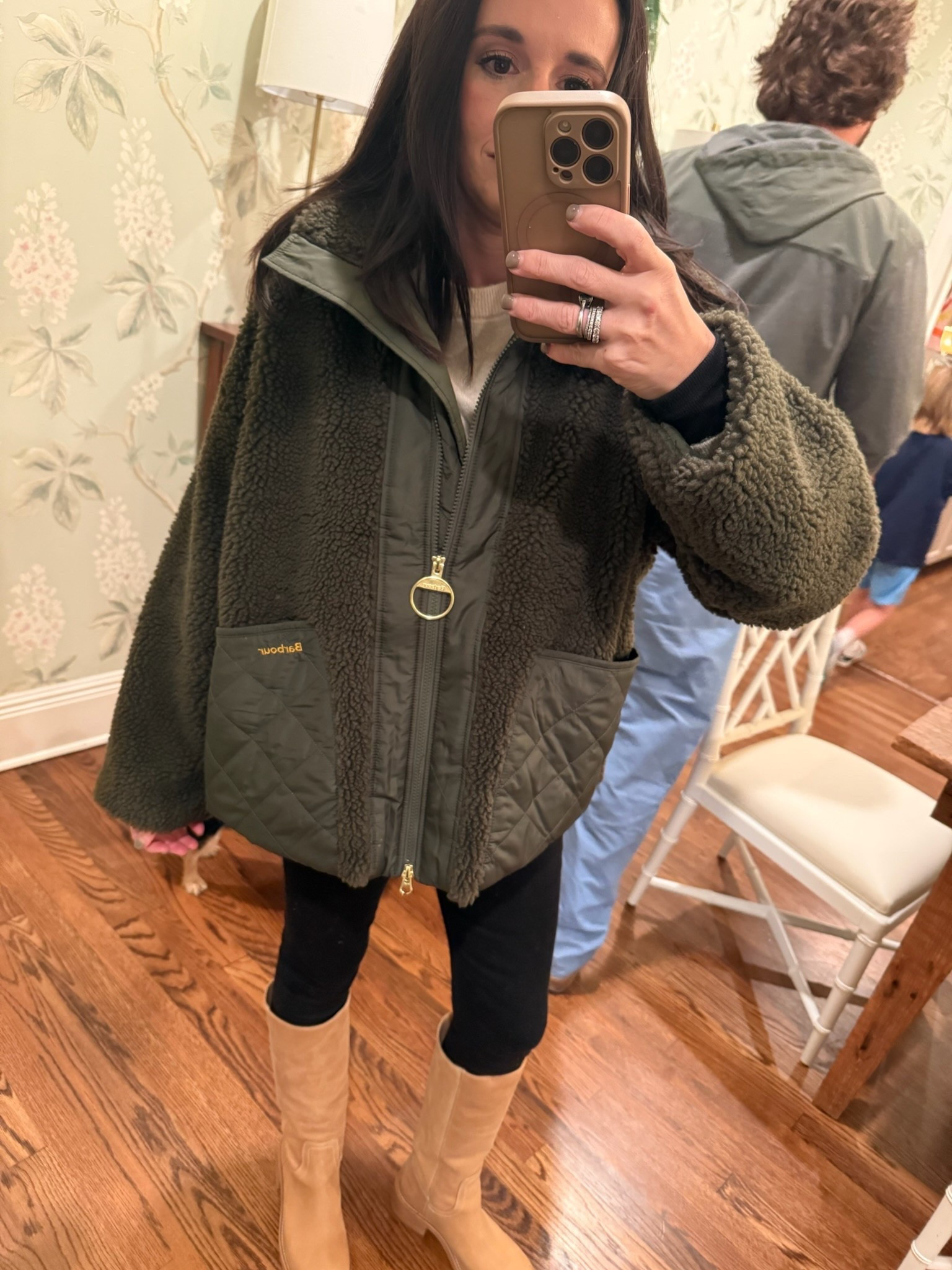 Obsessed with my new Barbour jacket! Will wear it all winter long! 

#LTKTravel #LTKootd #LTKmomlife