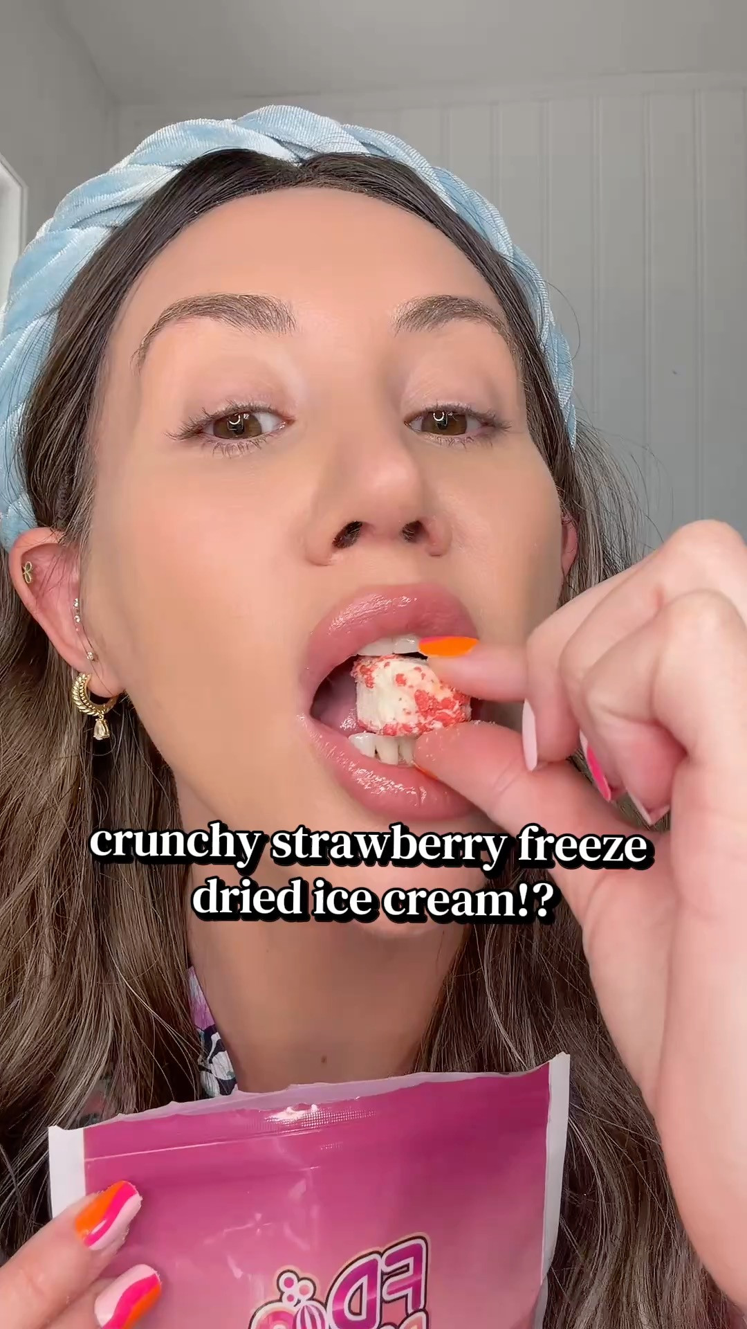 freeze dried strawberry shortcake ice cream bites that are crunchy, airy and melt in your mouth — the freeze drying process intensifies the flavor so it tastes even better than the original ice cream bar. mess free, resealable and the most addictive snack or gift.

#freezedried #freezedriedcandy #snackfinds #uniquegifts #foodtiktok
fd pantry freeze dried strawberry shortcake ice cream bites
freeze dried strawberry shortcake ice cream bites that melt in your mouth
crunchy airy freeze dried ice cream snack with intensified strawberry shortcake flavor
best freeze dried candy snack for gifting and on the go 2026
fd pantry freeze dried strawberry shortcake bites review
most addictive freeze dried ice cream bites that taste better than the original 

 #LTKfoodie
