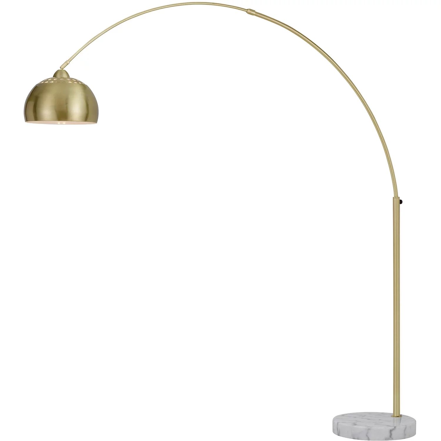 AF Lighting Orb Floor Lamp with Metal Globe in Brushed Gold - Walmart.com | Walmart (US)