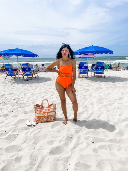 I’ll probably rock this orange swimsuit all summer long! 🧡 ✌🏽🐚

Love the material & the fit! 

#LTKstyletip #LTKSeasonal #LTKswim