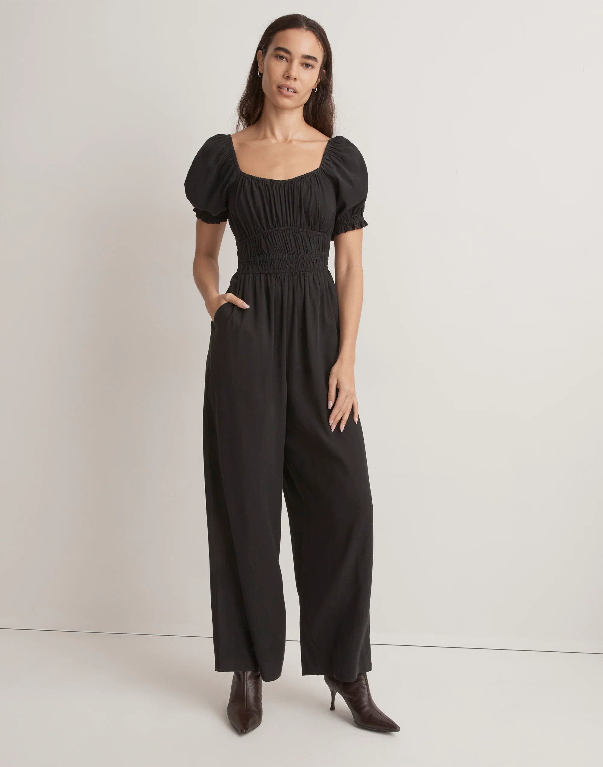 The Sophia Scoop-Neck Jumpsuit | Madewell