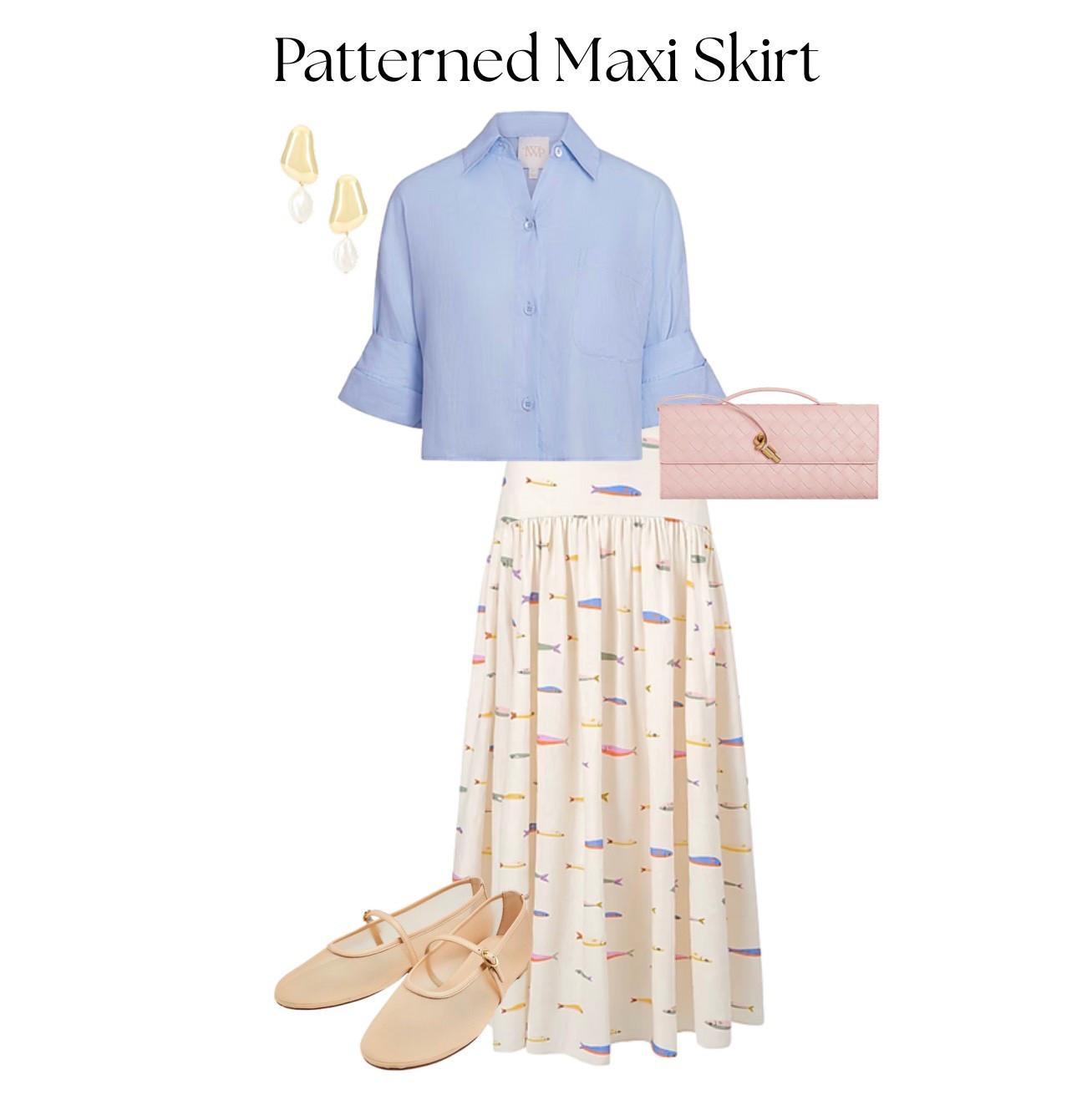 Love a patterned maxi skirt! 

#LTKStyleTip #LTKItBag #LTKSummerEdit