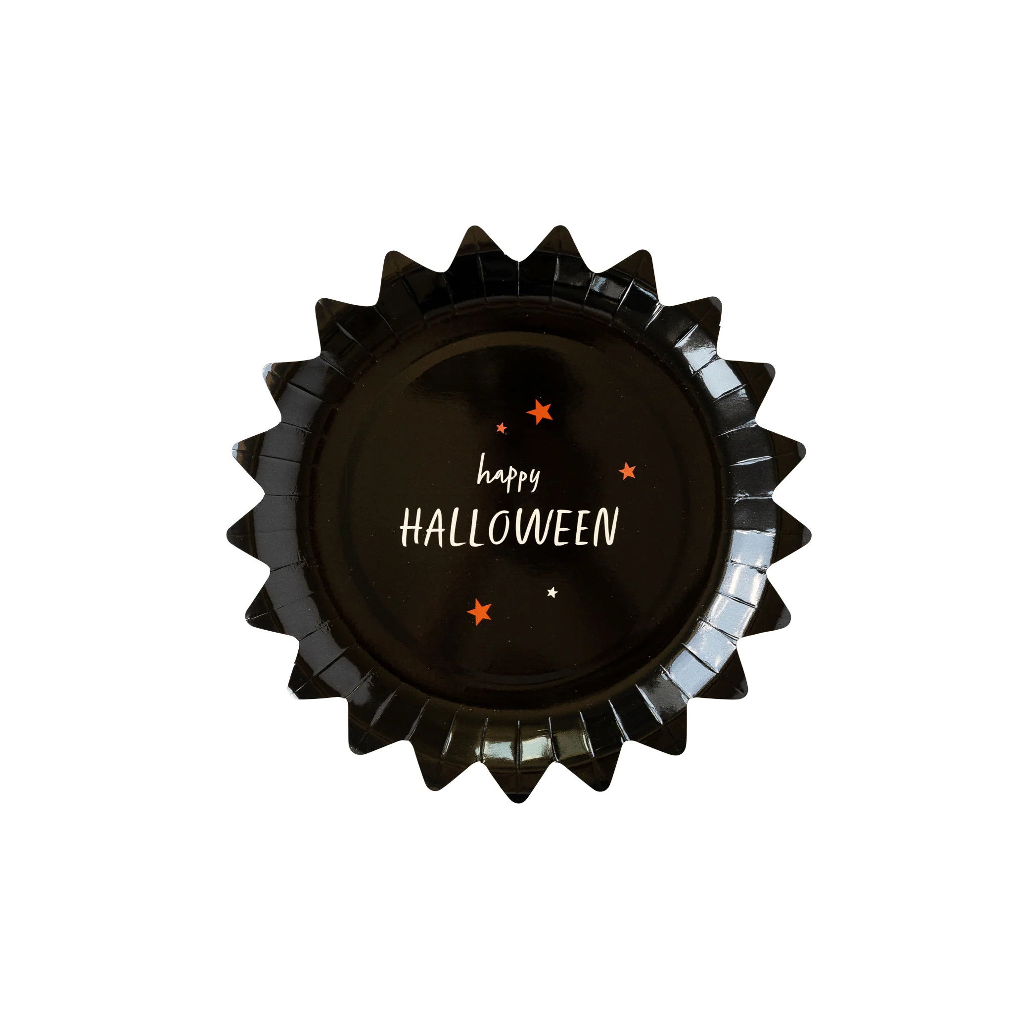 Boo Crew Happy Halloween Pinking Plate | My Mind's Eye