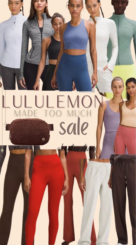 Lululemon Made too Much Sale! 





Lululemon, Comfy Style, Loungewear