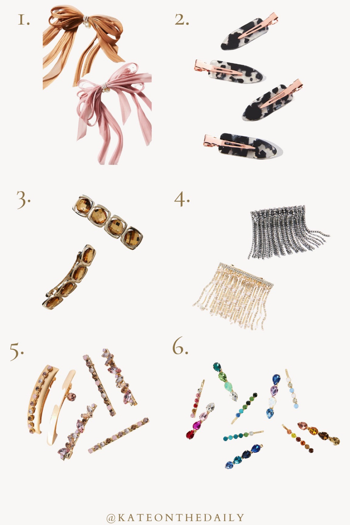 Loving these Anthropology hair accessories!

#LTKunder100 #LTKGiftGuide #LTKbeauty