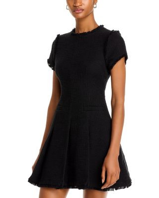 Cinq a Sept Nova Fringe Trim Boucle Mini Dress | Bloomingdale's (US)