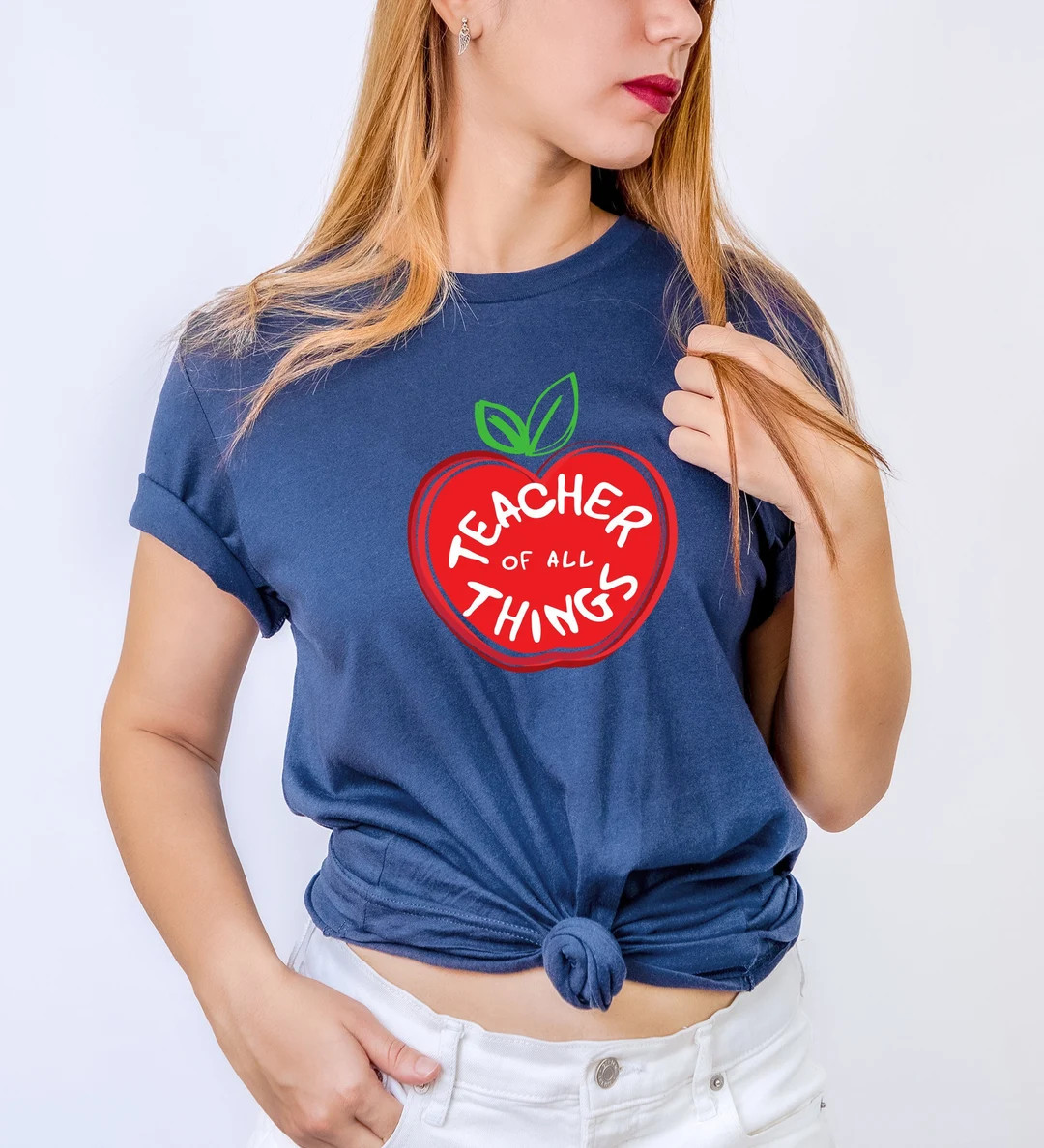 Teacher Of All Things Shirt, Gift for Teacher, Teacher, National Read Across America Shirt, Readi... | Etsy (US)