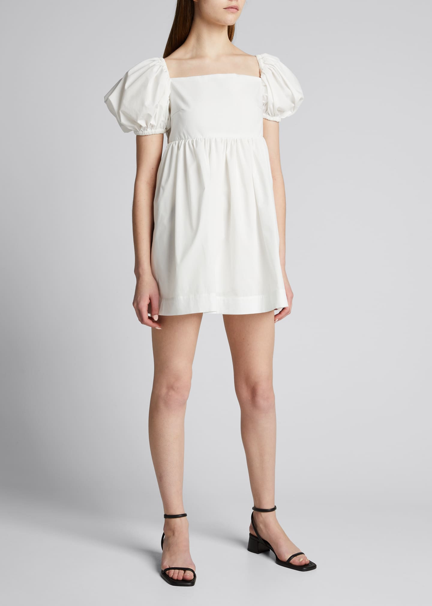 Azeeza Kam Puff-Sleeve Mini Dress | Bergdorf Goodman