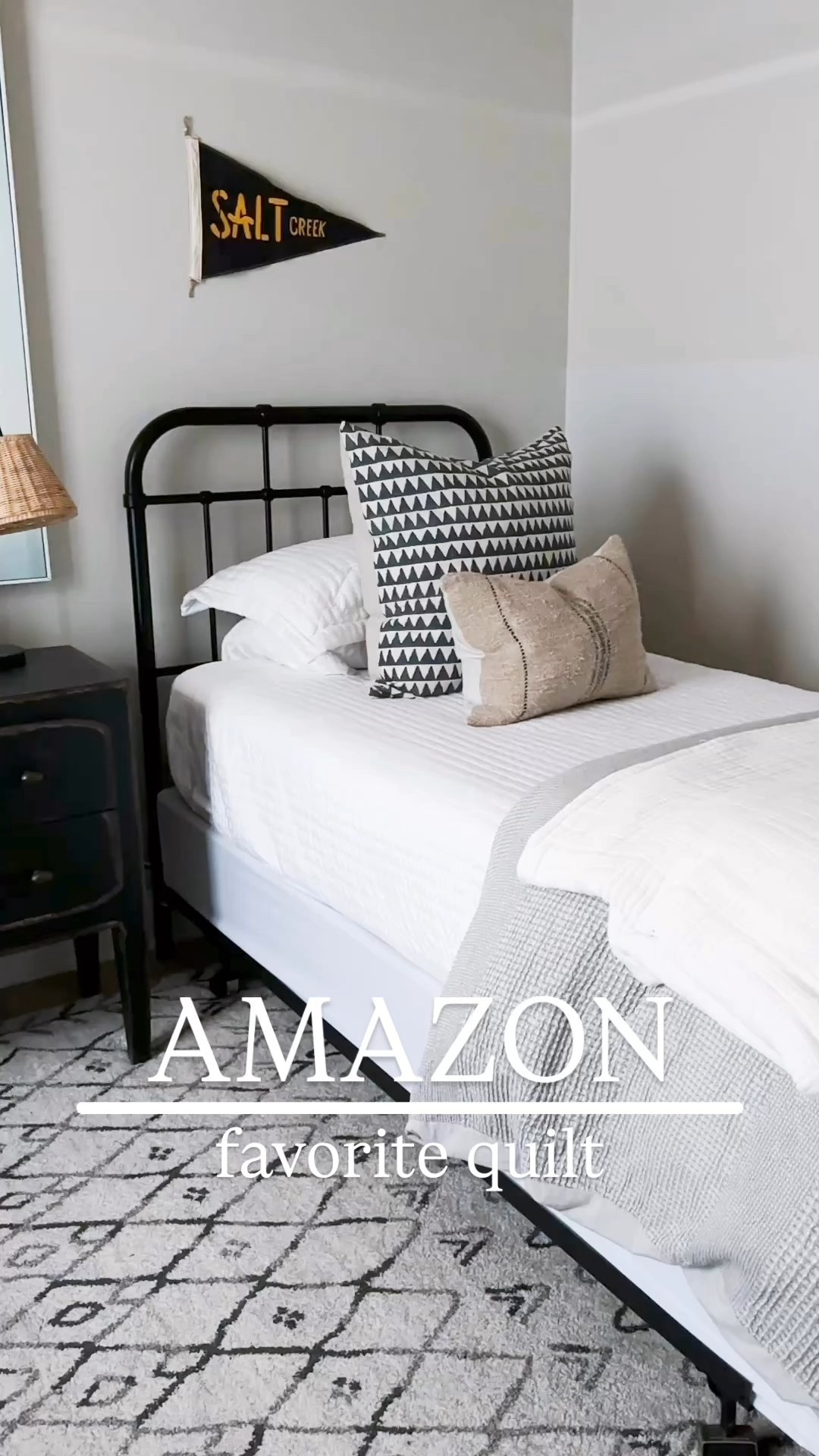 Love this channel stitch quilt from Amazon. Comes in all sizes including twin xl which is great for dorm rooms. Available in 19 colors.



#LTKWatchNow #LTKFindsUnder50 #LTKHome