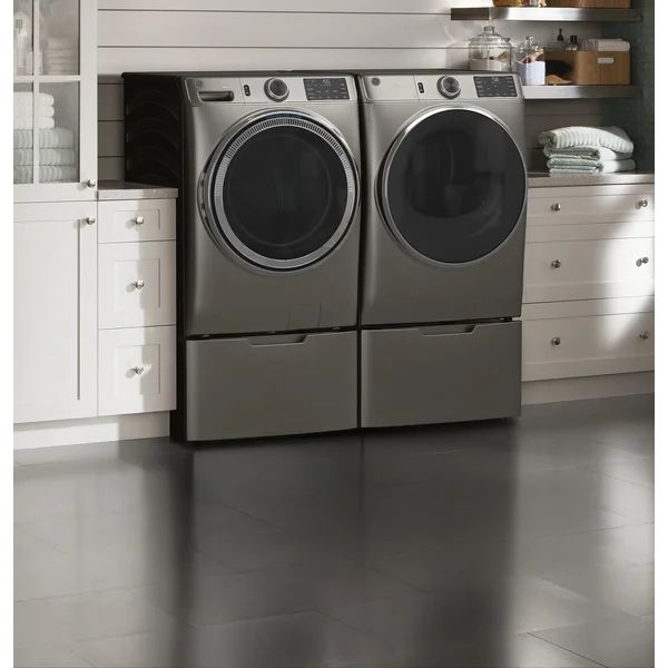 GE Appliances Smart 4.8 Cu. Ft. Front Load Washer and 7.8 Cu. Ft. Gas Dryer | Wayfair North America