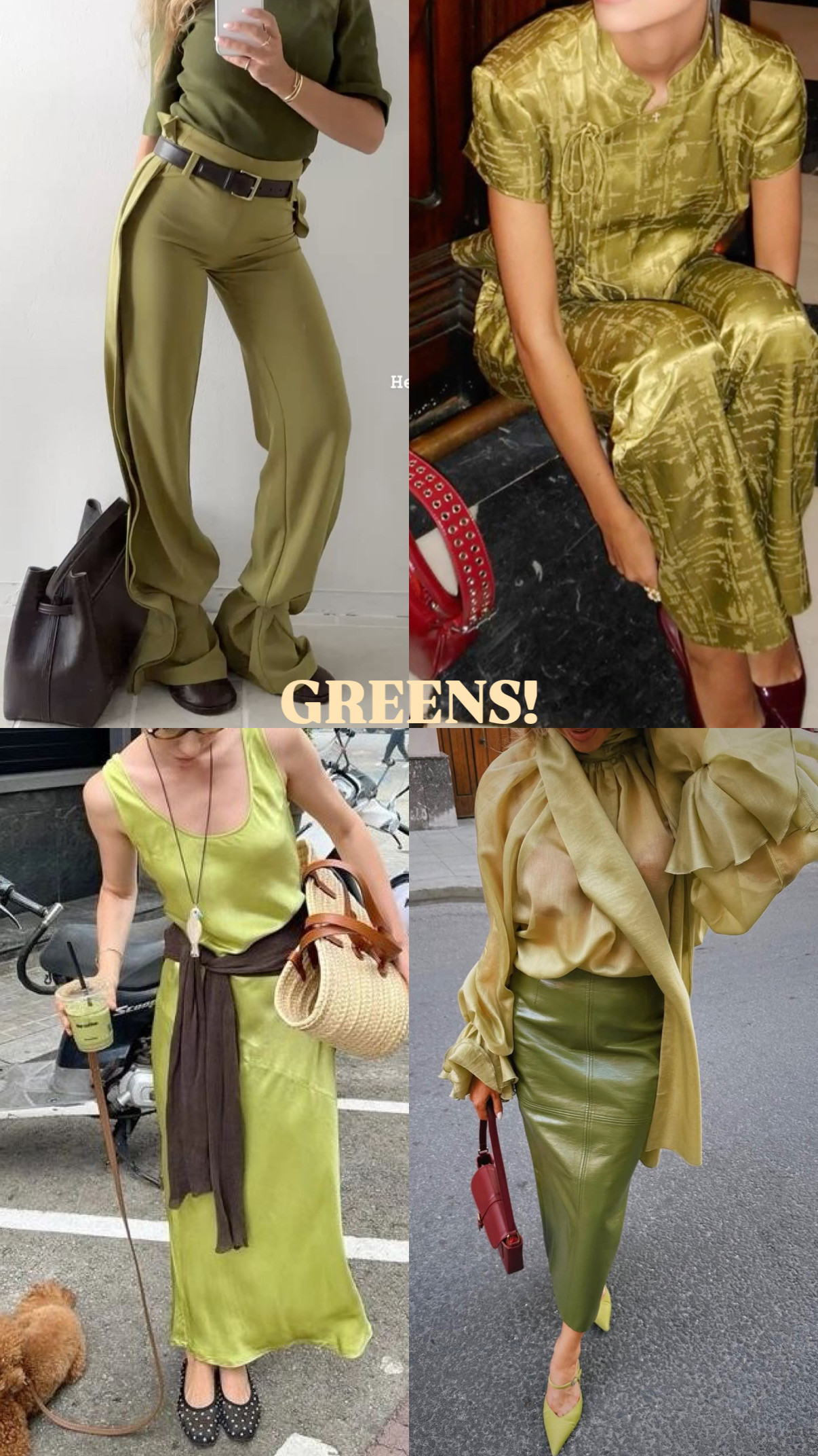 fall trends I'm loving: greens

#LTKgrwm #LTKootd #LTKSeasonal