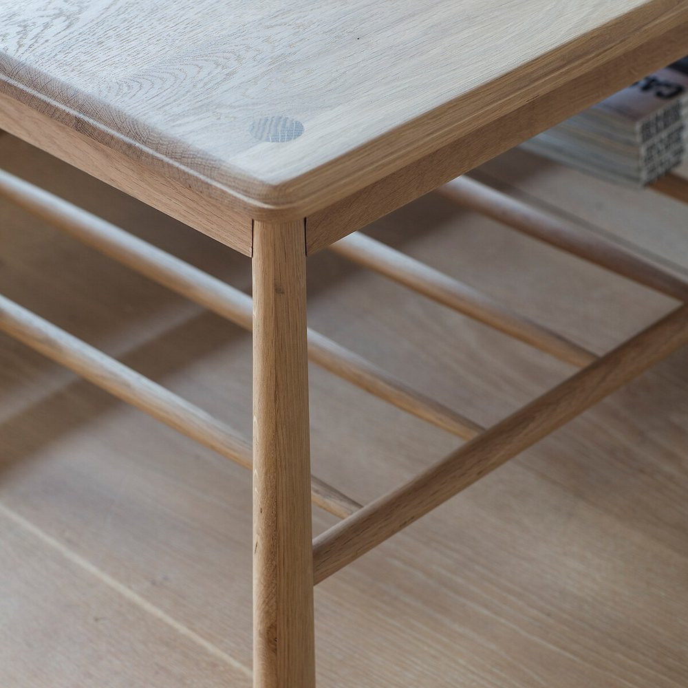 Uttara Rectangle Oak Coffee Table | La Redoute (UK)