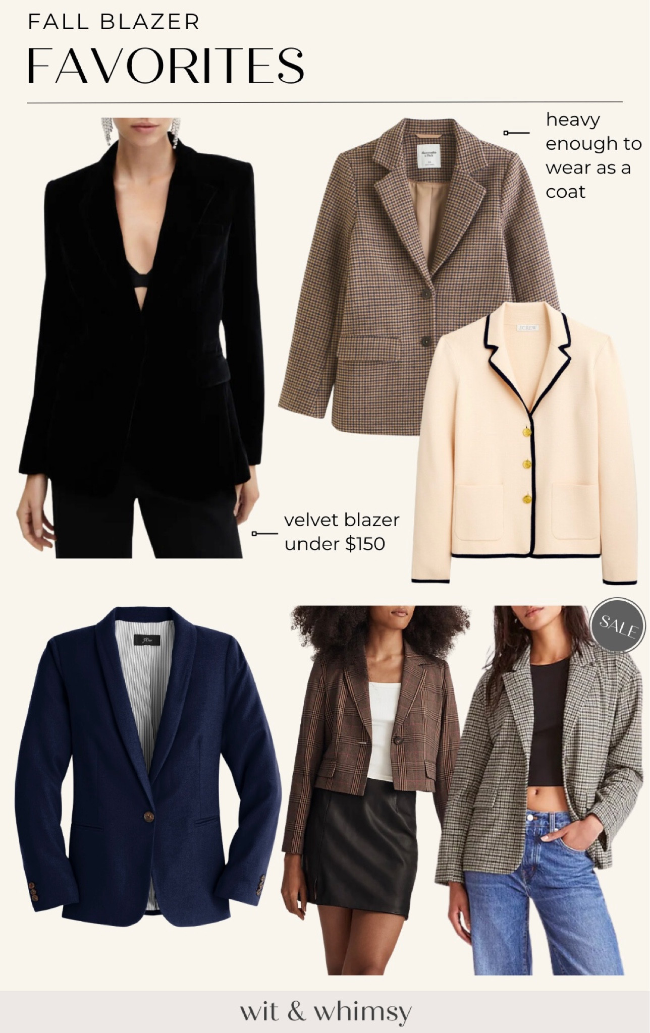 Fall blazer roundup 

#LTKSeasonal #LTKxMadewell