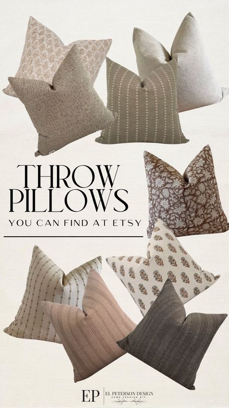 Throw pillows 

#LTKHome