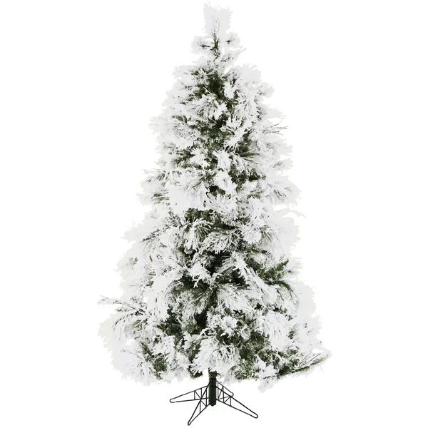 6.5' White Aritificial Christmas Tree | Wayfair North America