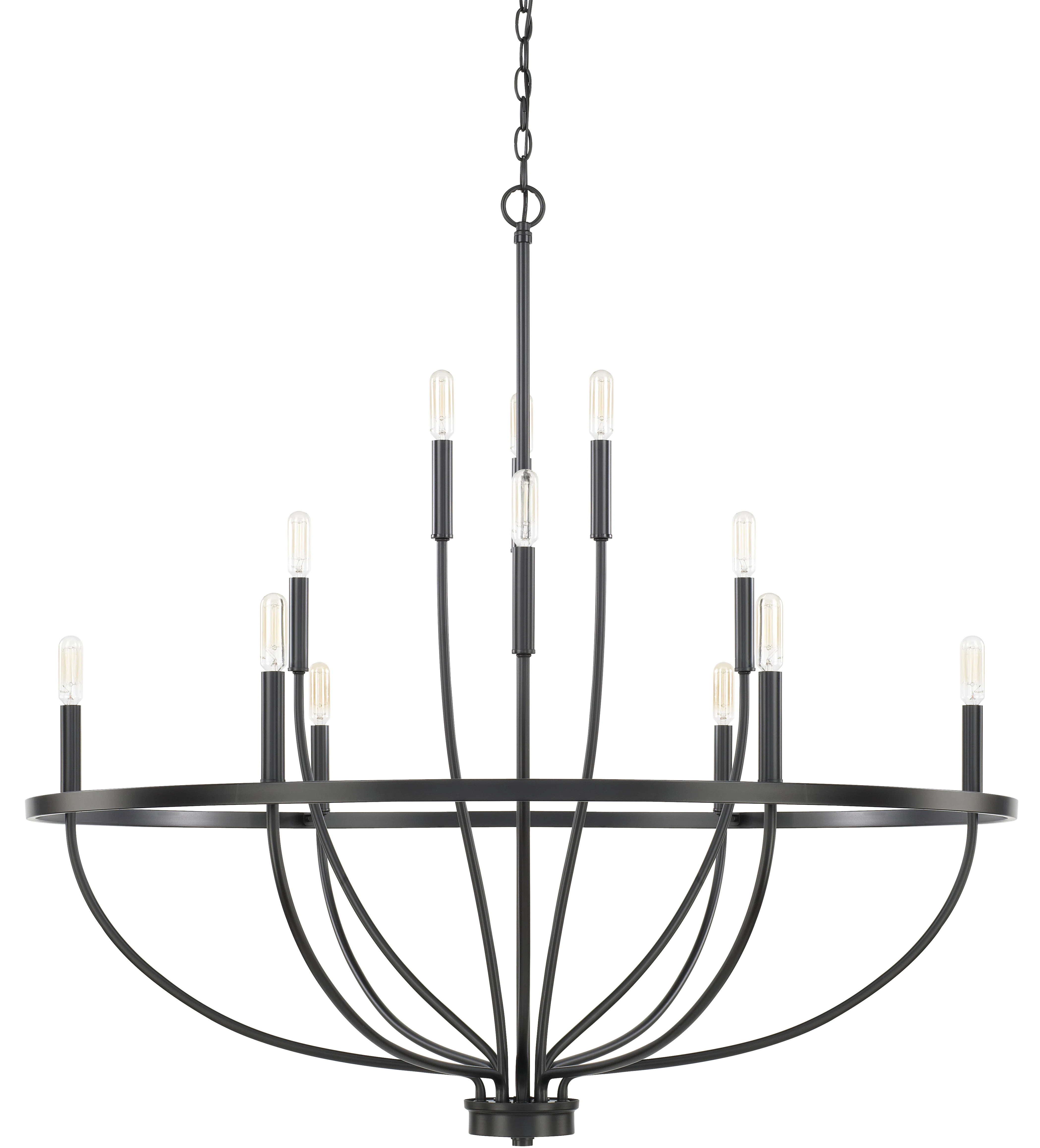 Babson Dimmable Wagon Wheel Chandelier | Wayfair North America