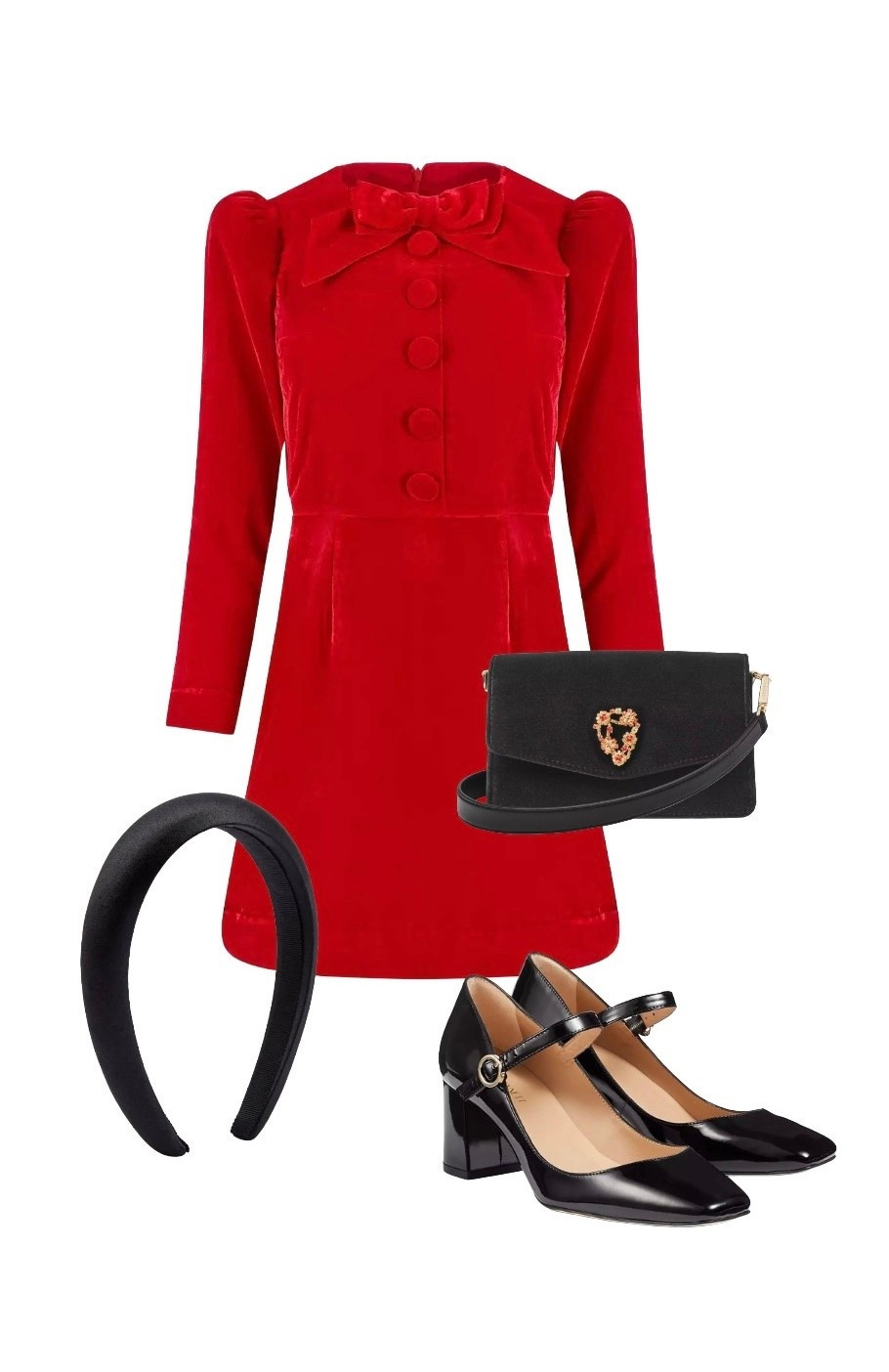 The 60s Mini Dress is Back! I absolutely love the Penelope Bow Red Velvet Mini Dress by Queens of Archive and the new in black velvet Eliza clutch by Aspinal of London. Finish the look with the Jennifer Behr ‘Tori’ black silk satin headband at Harvey Nichols and Winter  Mary Jane Heels by LK Bennett (use 15% discount code on all full price styles: REBECCALIPKINAUTHOR15)


#LTKfestive #LTKpartywear #LTKdresses