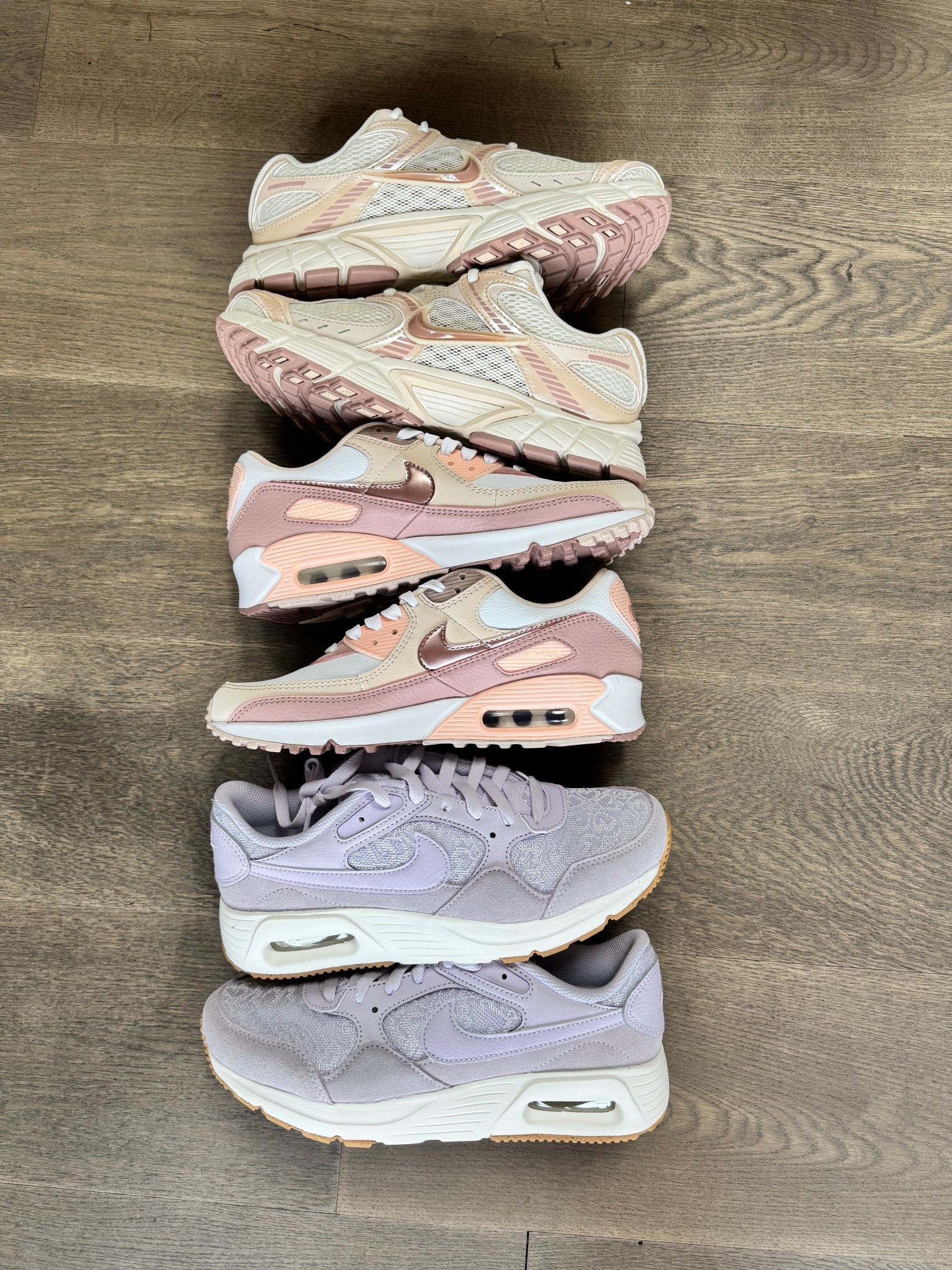 SNEAKER HAUL!! I don’t know if I’m feeling girly or I’m just Vibing pink and purple right now but these new Nike drops are so chic and I’m obsessed! I’m usually a creature of Airmax 90, but this haul has some air max and some new styles!! All size 8 (shoe size is always 7.5 or 8)

#LTKStyleTip #LTKShoeCrush #LTKActive