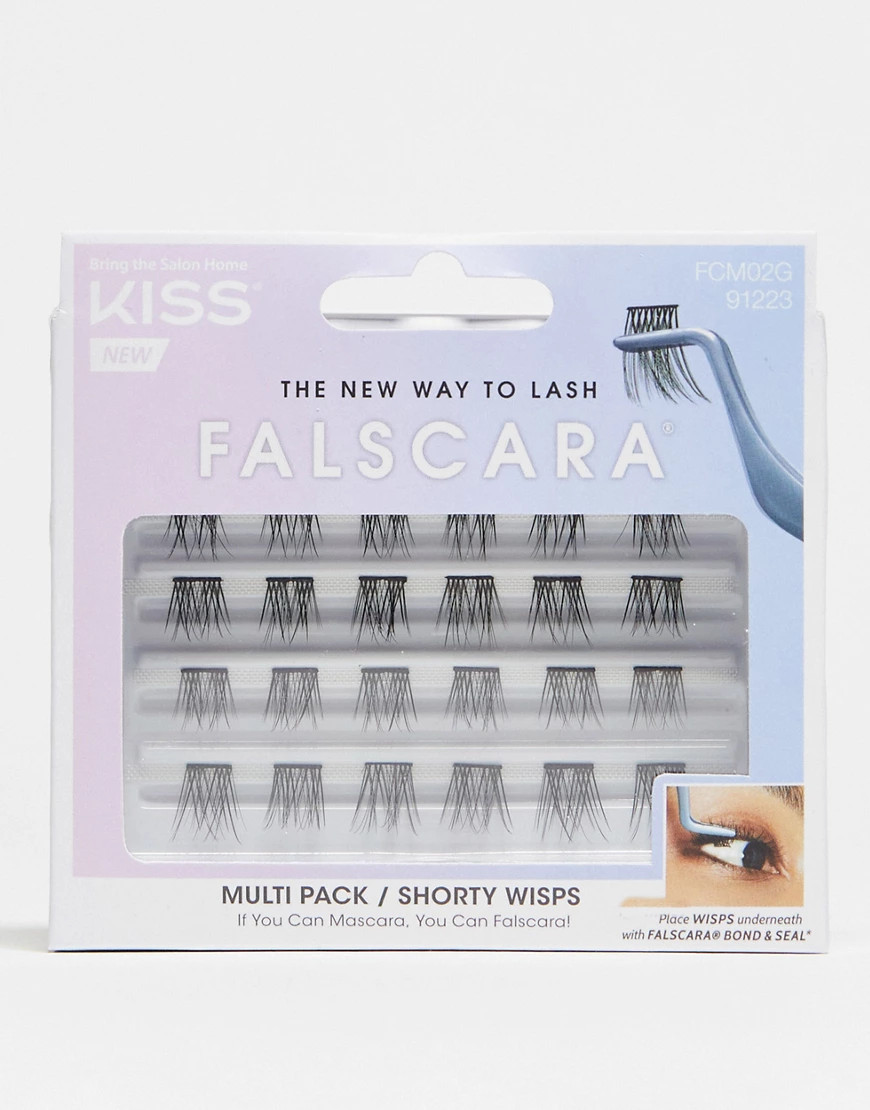 KISS Falscara Eyelash Wisp Multi - Shorty-Black | ASOS (Global)