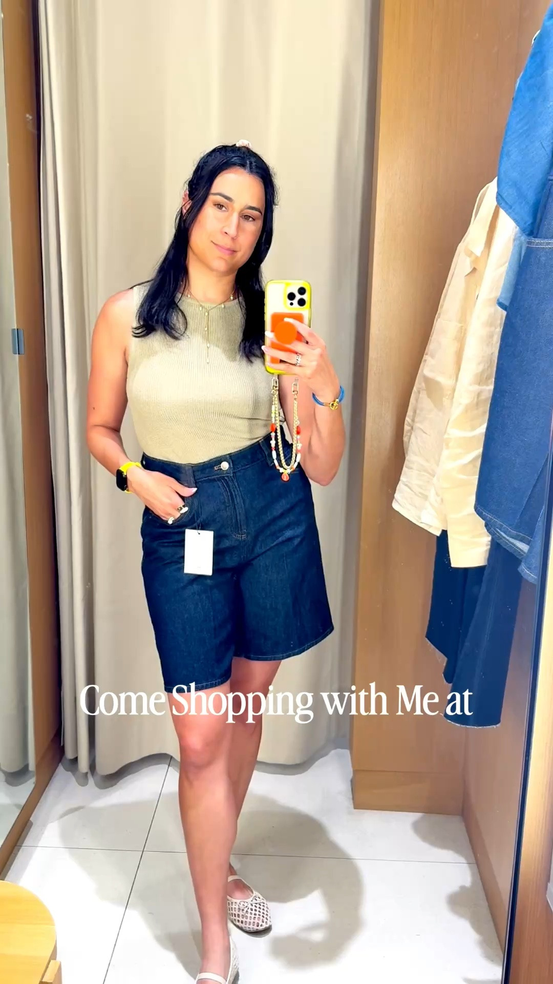 Come shopping with me at Mango 🛍️

I visited the store looking for some looks for summer. And they had plenty! Come back to see what I picked and a little preview of the accessories I found, too.

I’ve already styled my outfit and worn it out and about so more to come all week long. Make sure you’re following me so you don’t miss out 😊 

Save for summer outfit inspo ☀️ 

Summer outfit • casual outfit • summer barbecue outfit • summer BBQ outfit • summer tank top • green tank top • linen shirt • linen button down • jeans shorts • mom outfit • easy ￼casual outfit

#LTKgrwm #LTKdayinmylife #LTKootd