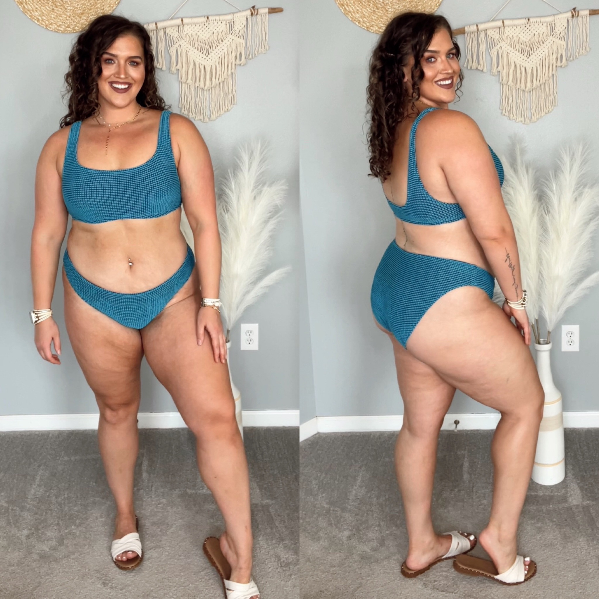 Bikini try on plus on sale size