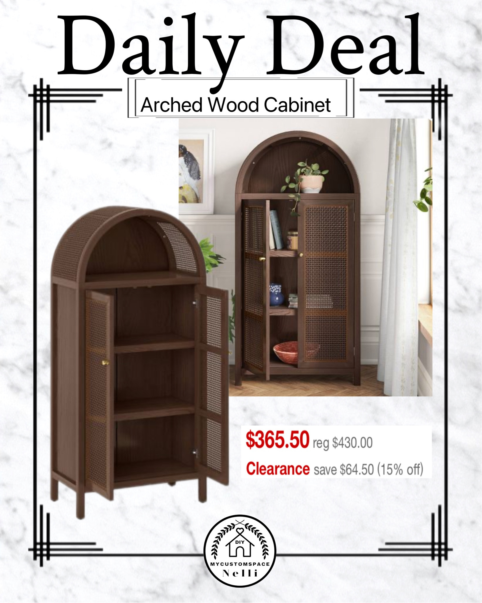 Woven Arched Wood Cabinet

Home, sale, furniture, target finds, home finds 


#LTKhome #LTKFind #LTKsalealert