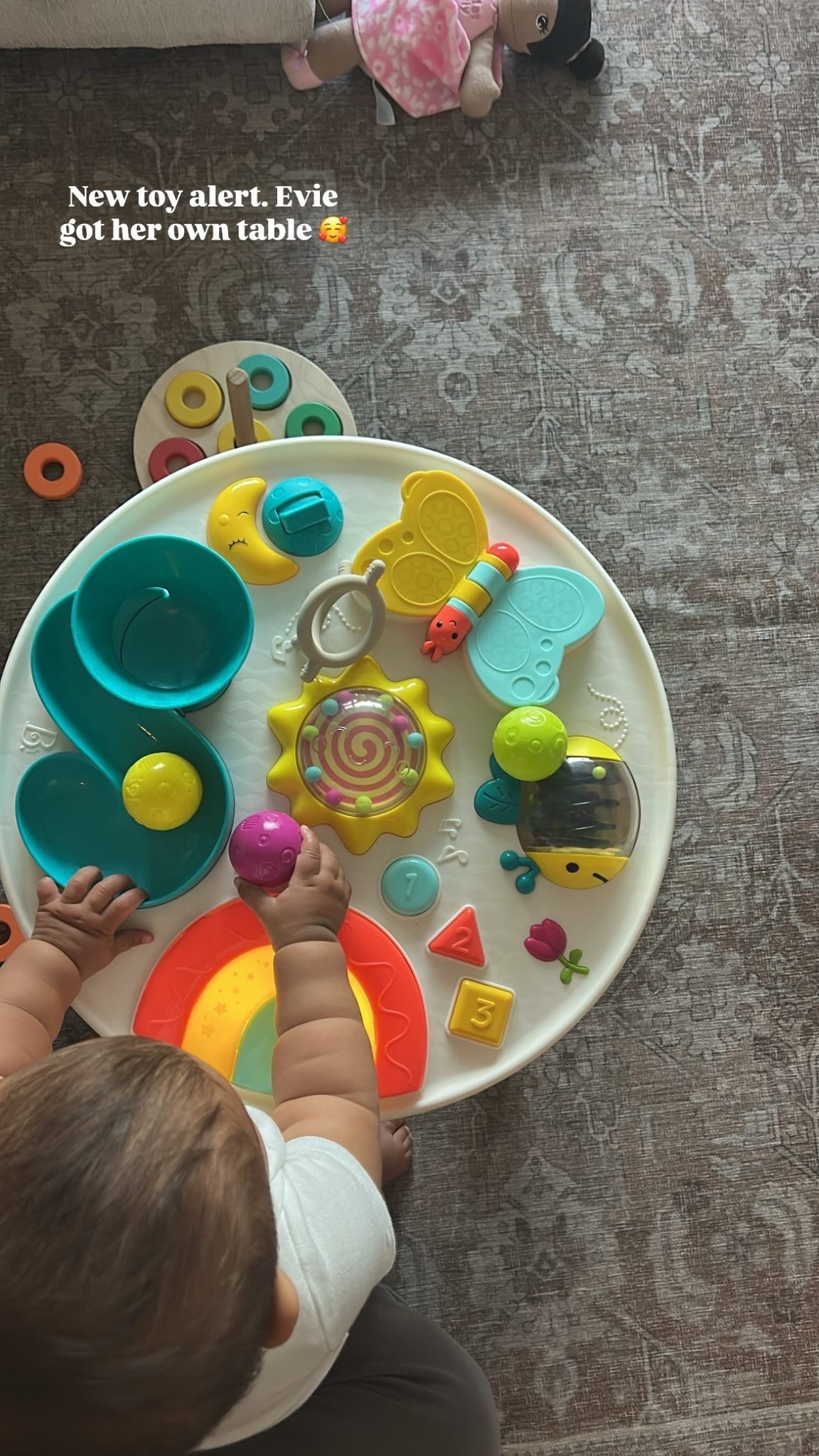 Baby activity table